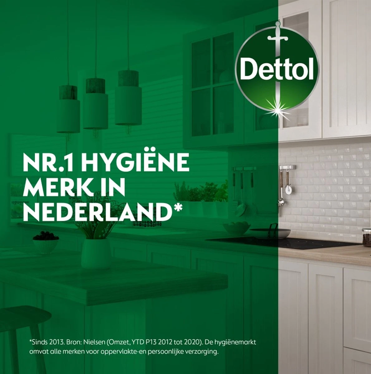 Dettol - Power & Fresh - Allesreiniger - Katoenfris - 8 X 1 Liter - Afbeelding 5