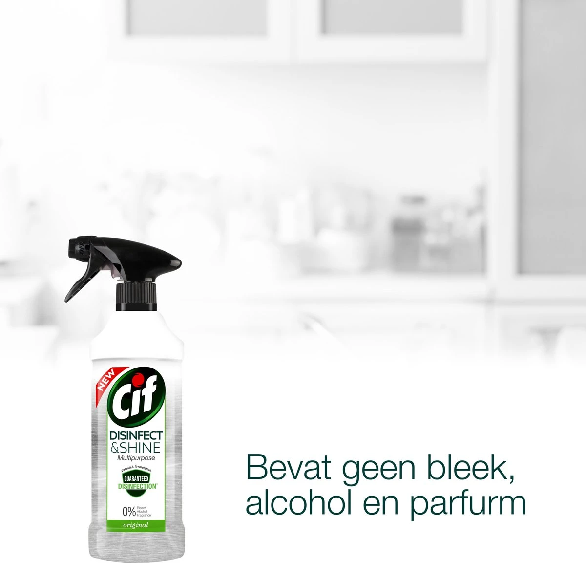 Cif Disinfect & Shine Original Desinfectie Spray - 6 X 500 Ml - Voordeelverpakking - Afbeelding 6