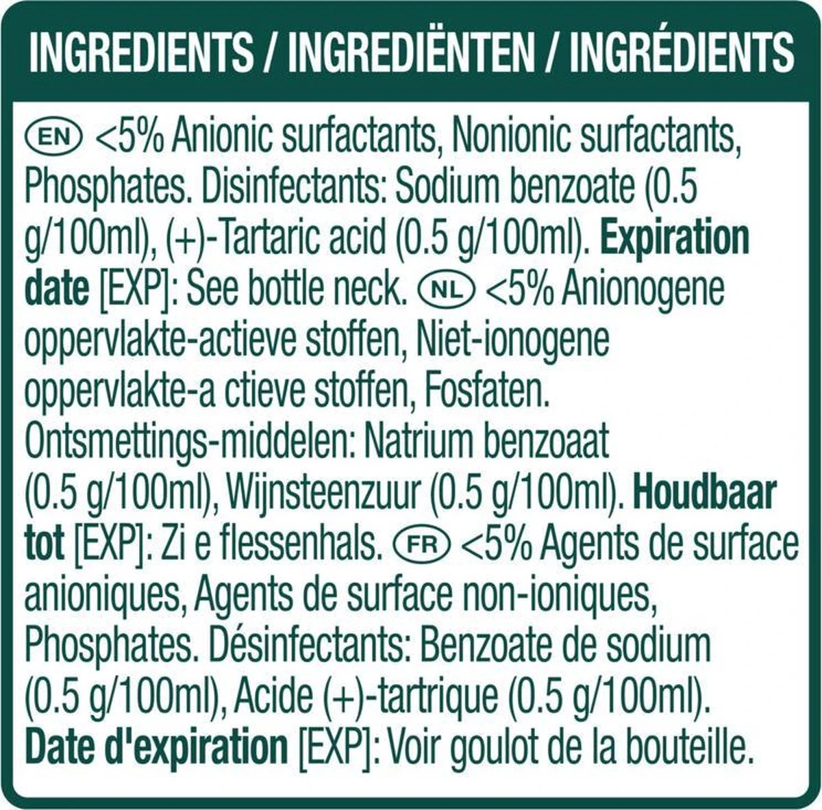 Cif Disinfect & Shine Original Desinfectie Spray - 6 X 500 Ml - Voordeelverpakking - Afbeelding 8