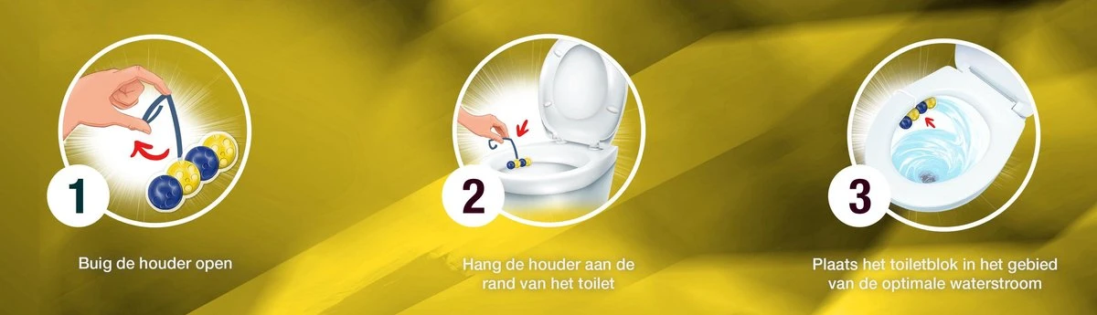 Witte Reus Kracht Actief Toiletblok - Citrus - WC Blokjes Voordeelverpakking - 10 Stuks - Afbeelding 6