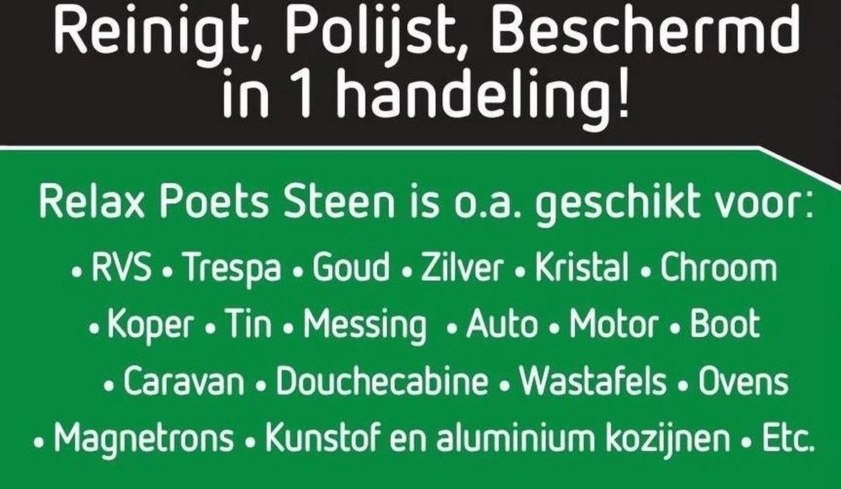 Merkloos Witte Poets Steen. Reinigingsmiddel. Reinigt, Beschermd En Polijst In 1 Handeling. - Afbeelding 4