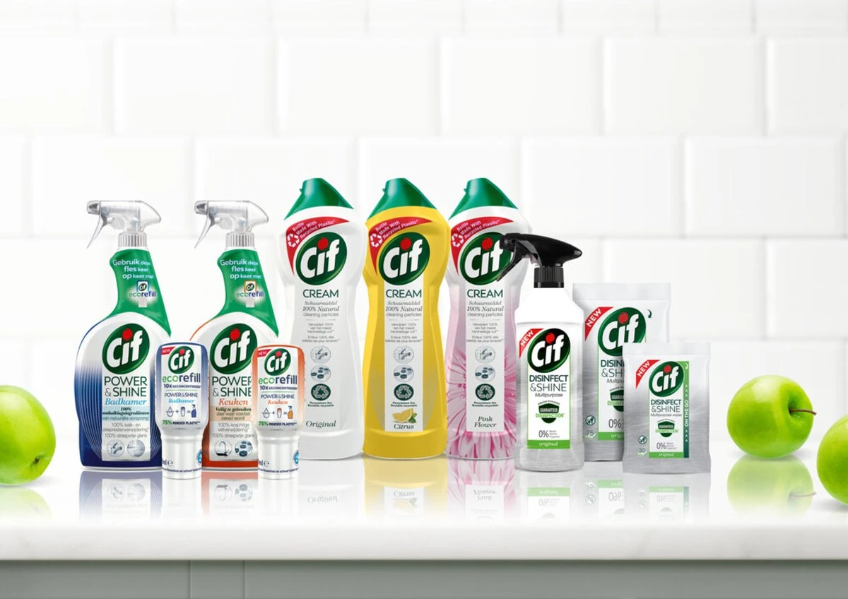 Cif CleanBoost Power & Shine Keuken Spray - 6 X 750 Ml - Voordeelverpakking - Afbeelding 10