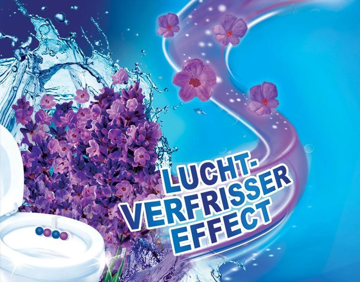 Witte Reus Kracht Actief Toiletblok - Lavendel - WC Blokjes Voordeelverpakking - 10 Stuks - Afbeelding 12