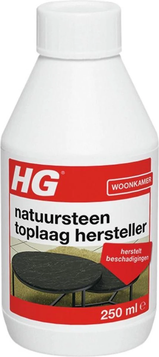HG Natuursteen Toplaag Hersteller - 250 Ml - Herstelt Beschadigingen - Voor Marmer En Alle Andere Kalkhoudende Natuursteensoort - Afbeelding 5