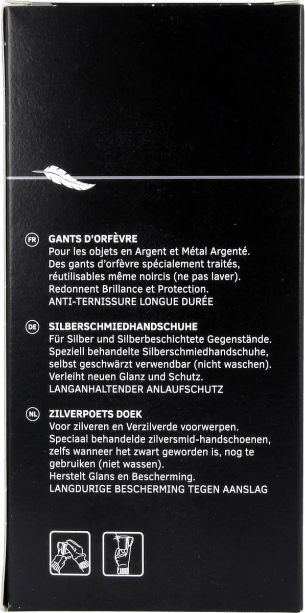 Hagerty Silver Gloves - Geïmpregneerde Handschoenen Voor Het Reinigen Van Zilver En Verzilverde Items - Afbeelding 6