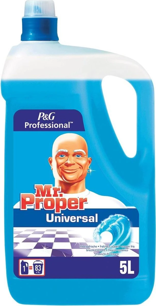 Mr Proper Allesreiniger Oceaan Fles Van 5 Liter - Afbeelding 2