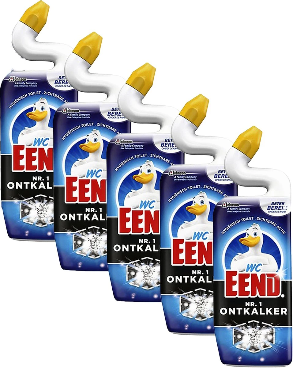6x WC Eend Nr. 1 Ontkalker - Toiletreiniger - 6x 750ml
